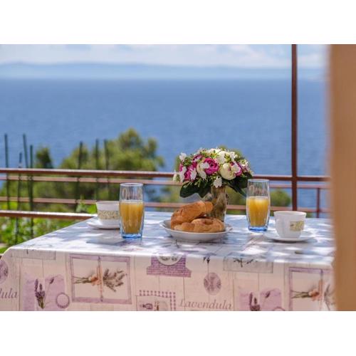 Rooms Sani - Double Room with Terrace and Sea View S3
