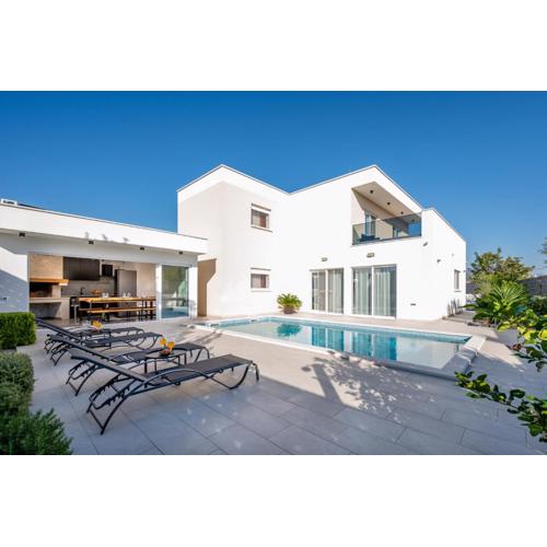 Royal blue House