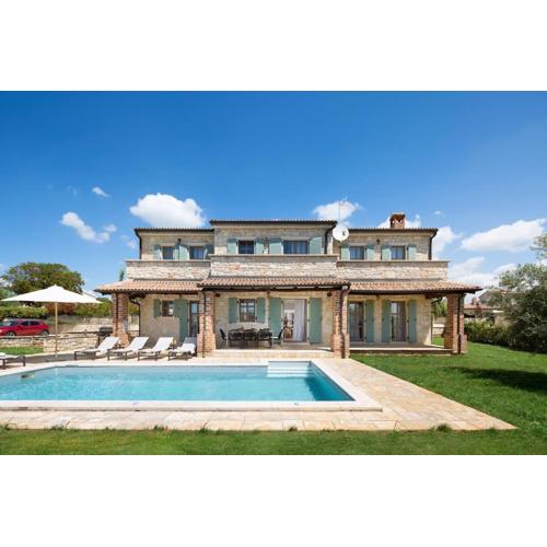 Rustic Villa Ruta with a pool in Istria
