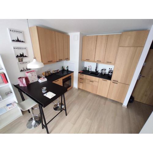 Scandinavian apartment in modest area