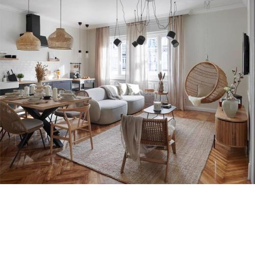 Scandinavian Art 3-BDR Apartment