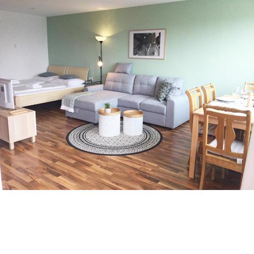 Schöne Wohnung in ruhiger Lage mit Garten.