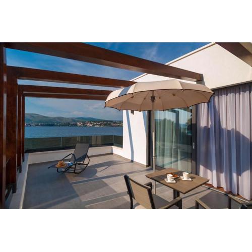 Seafront Ciovo Villa Villa Trogir Deluxe Dva 6 Beautiful Bedrooms Private Pools Sea Front - Sauna