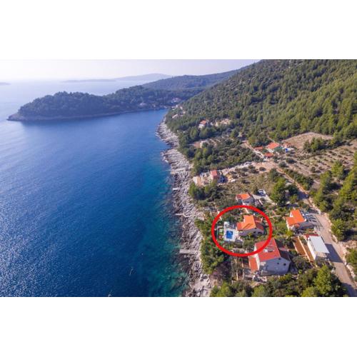 Seaside family friendly house with a swimming pool Karbuni, Korcula - 14776