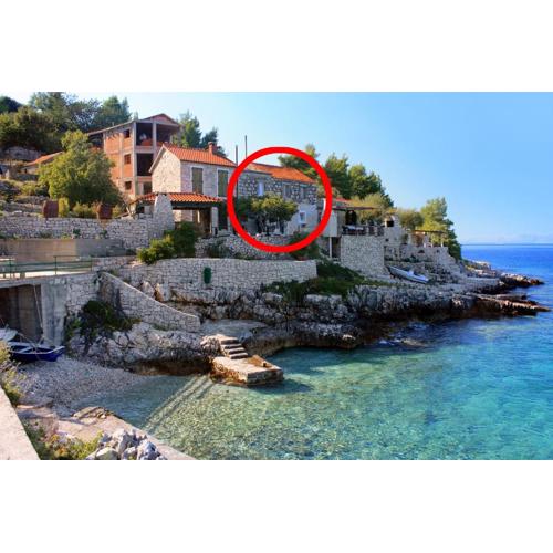 Seaside secluded apartments Cove Danca - Babina, Korcula - 9322