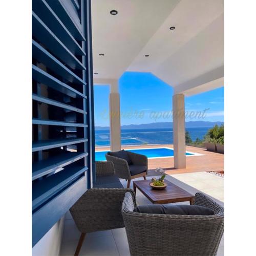 Seaview pool apartment-Lumière, Island Hvar-Gdinj