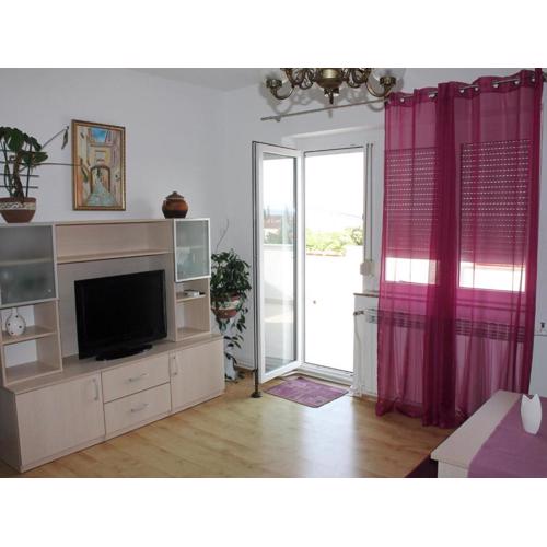 Serene Sea View Krk Apartment with Balcony - Two Bedroom Apartment with Sea View and Balcony