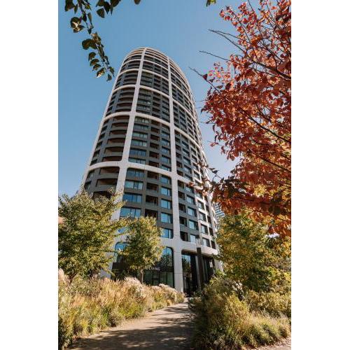 SKAU Green Residence in Sky Park 22 floor 1 Tower Panoramic View Free Parking