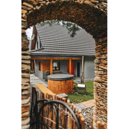 Skrzaci zakątek - domek z prywatną balią z jacuzzi