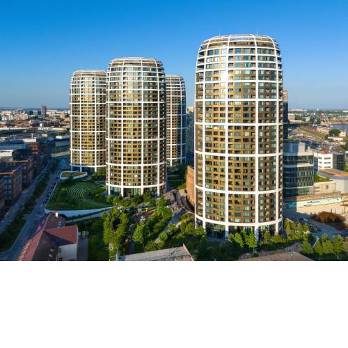 Sky Park Tower 1, 22 level, Downtown Centrum, Best adress in Town, Parking included