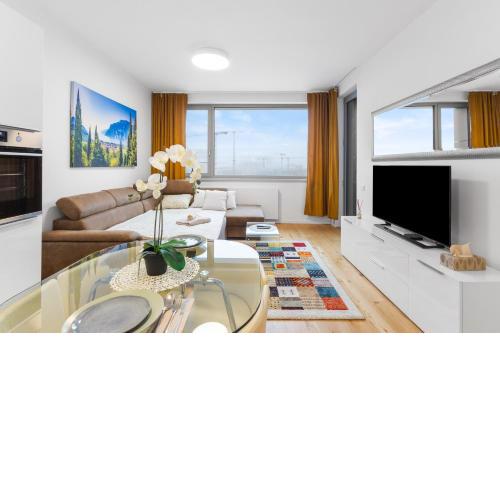 SKYPARK, Luxusný Apartmán s parkovaním vo výške