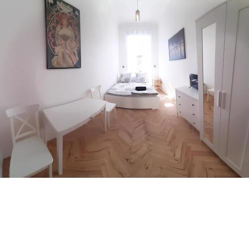 Small Sunny park view apartment