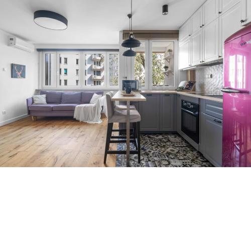 Solec Apartment, Powiśle, Free Parking, 45m2