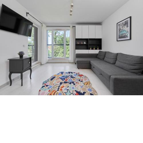 Spacious Apartment Dmowskiego by The River with Parking & Balcony by Noclegi Renters