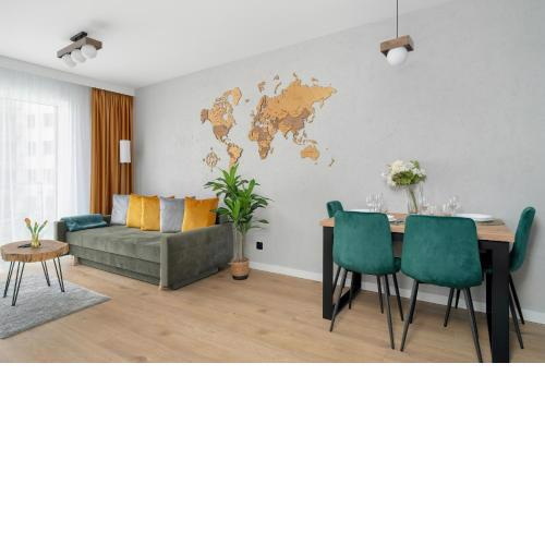 Spacious Apartments with Parking & Balcony in Poznań by Noclegi Renters