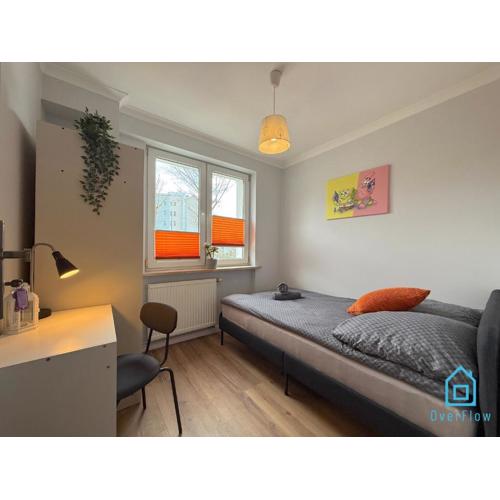 Spongebob Room 10 Min to Old Town Gdańsk,PKP & Shopping Mall