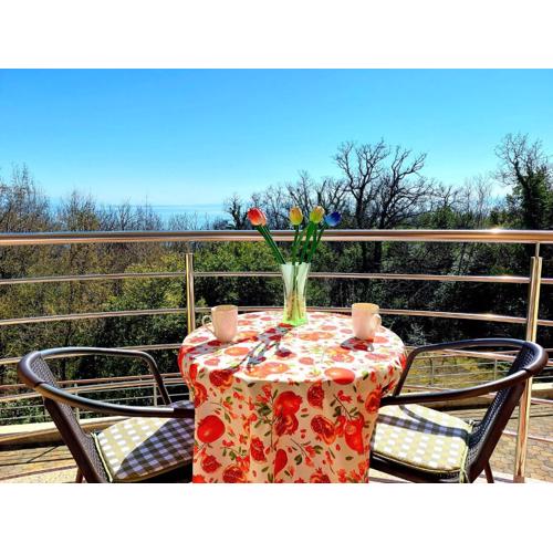 Starry Night - Smart TV, Extra big bed, big bathtub, private parking, sea view, WIFI, 2bedrooms