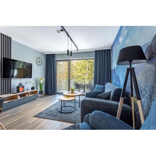 Stone Hill Apartament Wellness z basenem jakuzi saunami prywatnym garażem i rowerami w cenie