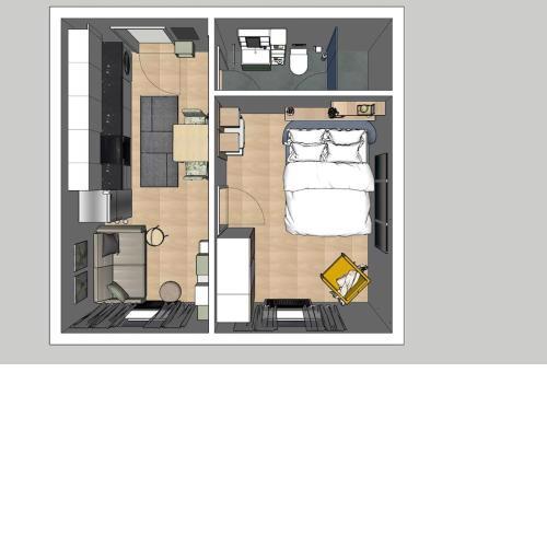 Studio Angelina im 3 OG 30 m²