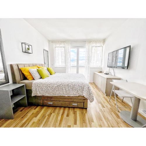 Studio Apartma PAG BLUE OCEAN 1 with sea view