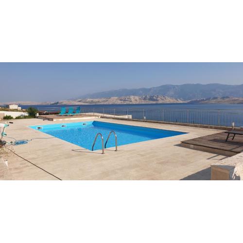 STUDIO APARTMA PAG Blue Ocean 2 with sea view