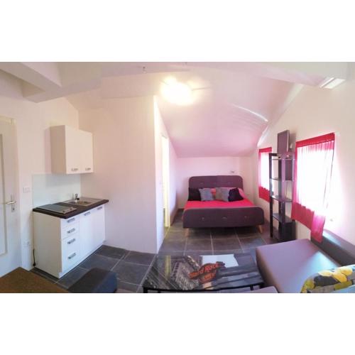 Studio apartment in Funtana with air conditioning, WiFi, washing machine 4982-4