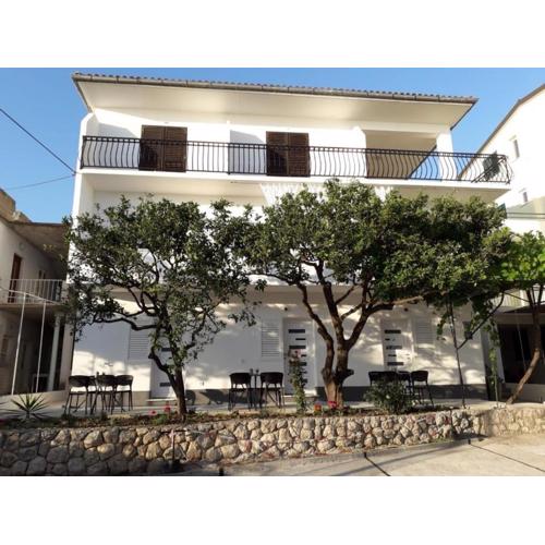 Studio apartment in Podgora with sea view, balcony, air conditioning, WiFi 4492-4