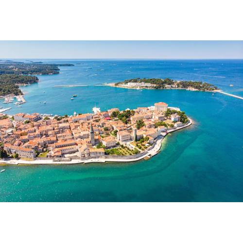 Studio Apartment in Porec with Sea View, Balcony, Air Conditioning, WLAN 819-6