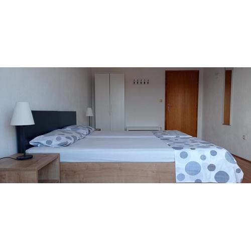 Studio apartment with balcony