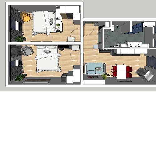 Studio Brunhilde - Messe Graz - 59 m²