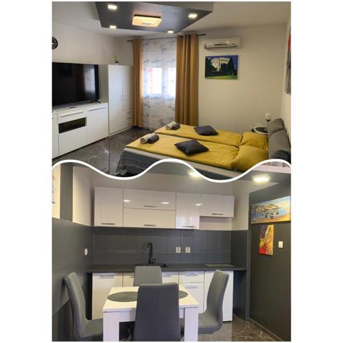 Studio DAMA blizina amfiteatra i bus kolodvora ,besplatan privatni parking,Self-Check- In