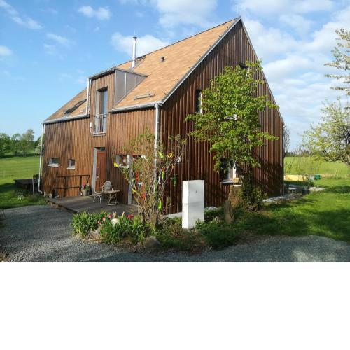 Studio in a wooden house
