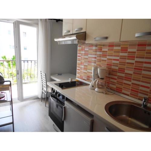 Studio mit Balkon für zwei Personen