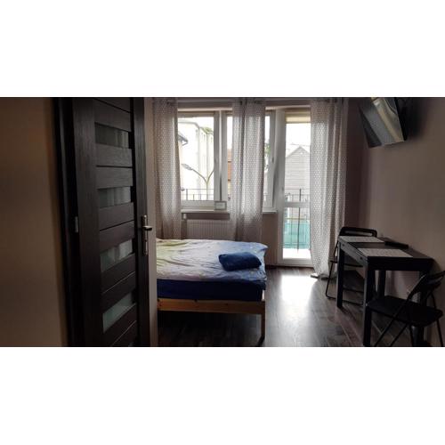 StudioSpanie Sopot beach rooms