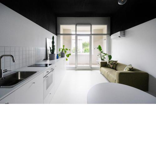 Stylish apartment with a view of Blue Church