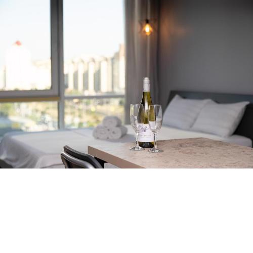 Stylish panoramic apartments. Smartplaza. Metro Minskaya