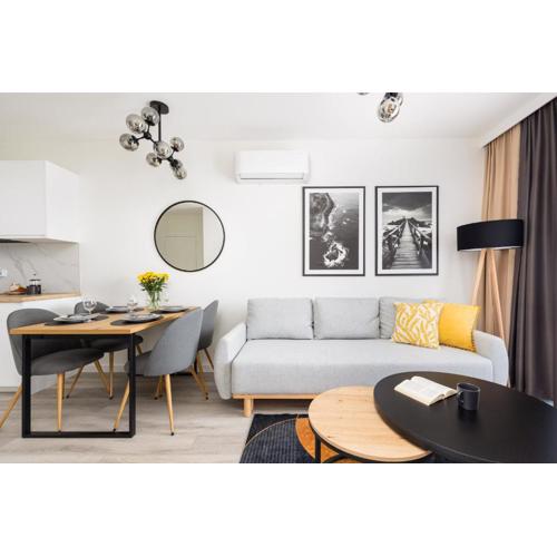 Stylowe Apartamenty z Parkingiem i Balkonem w Kołobrzegu by Noclegi Renters