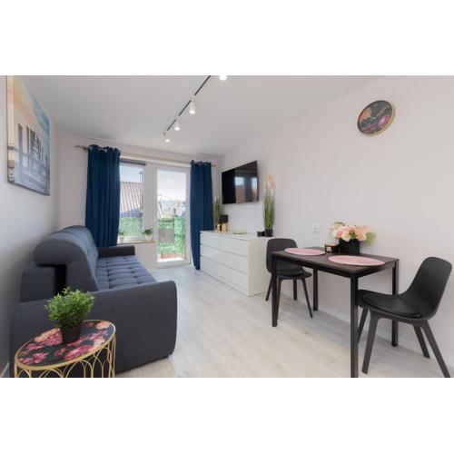 Stylowe Studio w Łebie z Parkingiem by Noclegi Renters