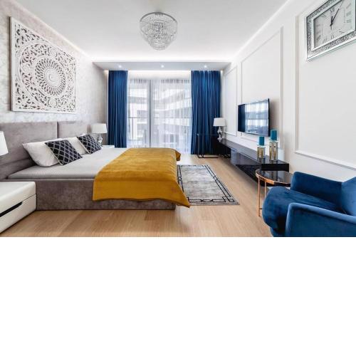 Stylowy apartament Centrum Warszawy z tarasem