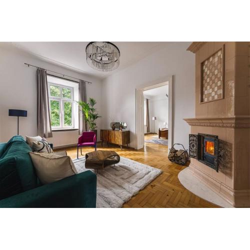 Stylowy Apartament w centrum Piecowy Zakątek