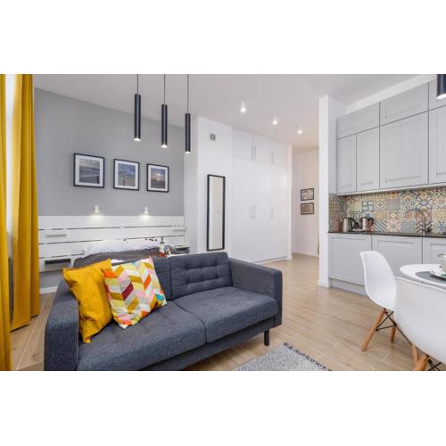 Sunny & Cozy Studio Morska City Centre by Noclegi Renters