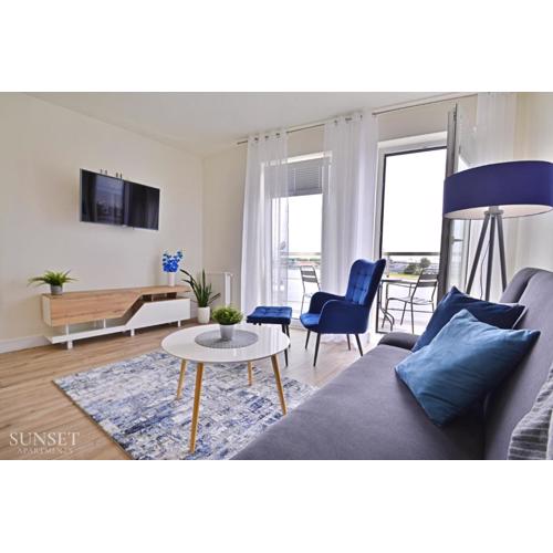 Sunset Apartments - Villa Concha - PARKING - widok na port!