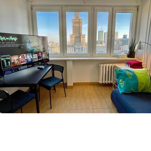 Super Apartament PALACE 2x Metro Fast WiFi 500 Mbs Netflix AppleTV SmartTV Panorama Miasta