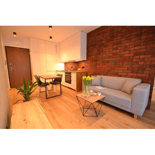 Superb Loft Studio in charming Praga District, 300 m to Metro & 100 m to tram, balcony