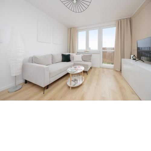 Targówek Apartment with Panoramic View in Warsaw by Noclegi Renters