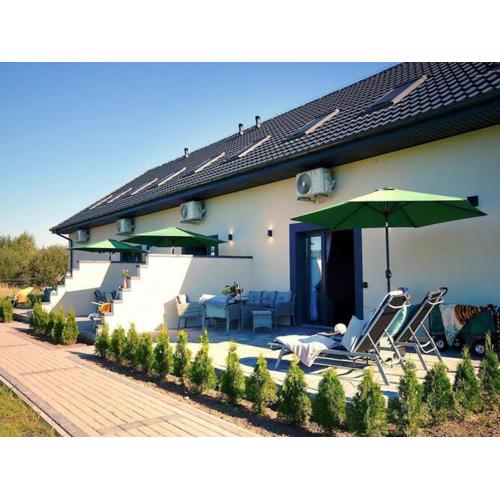 Terraced House in Mielenko near Seaside Beach