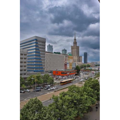 The best view in the city! Palace of Cultur and Science! Metro Centrum - after renovations