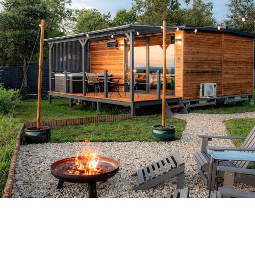 Tinyhouse with view to Balaton - Liliput Houses