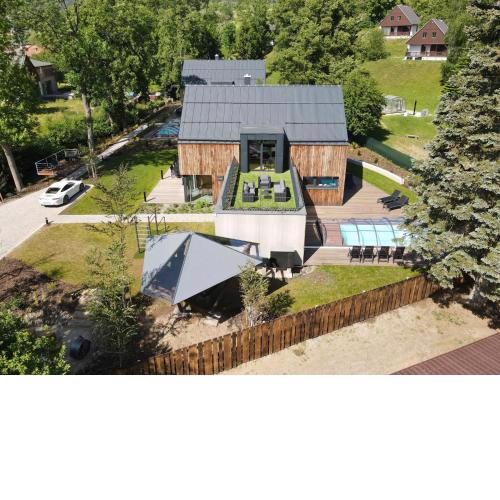 Tranquil villa in Cerny Dul with sauna