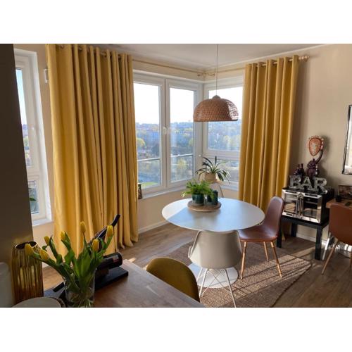 Trendy Modern Tower Apartment with Private Parking Space